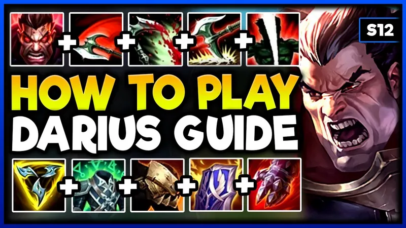 Cách Darius Build Guides Lên Đồ Bảng Ngọc Bổ Trợ